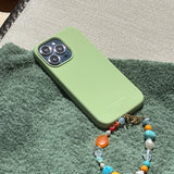 Silicone Case Matcha Green · iPhone 14