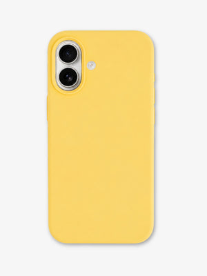 Silicone Case Lemon Yellow · iPhone 16