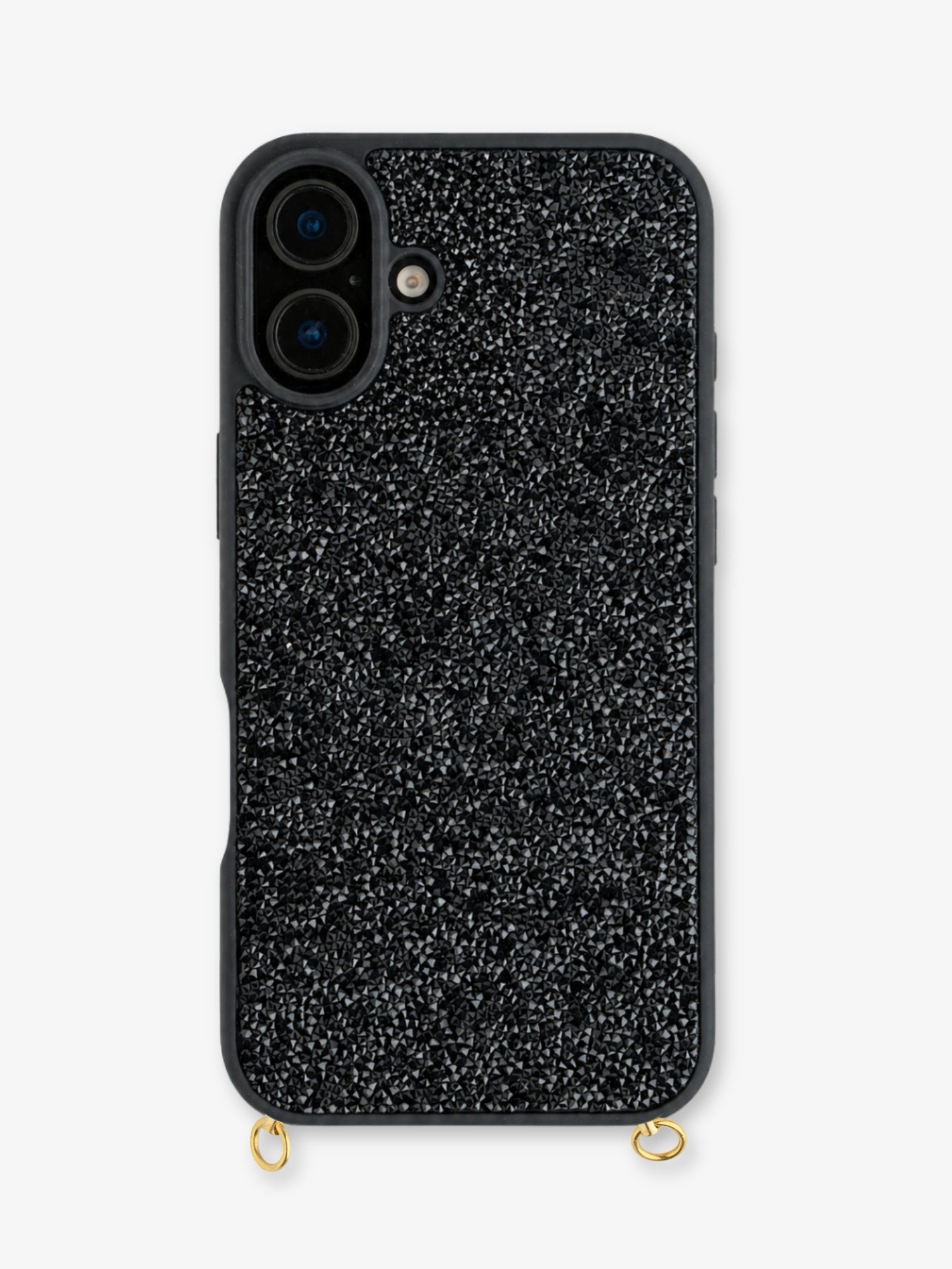 Crystals Case Black · iPhone 16