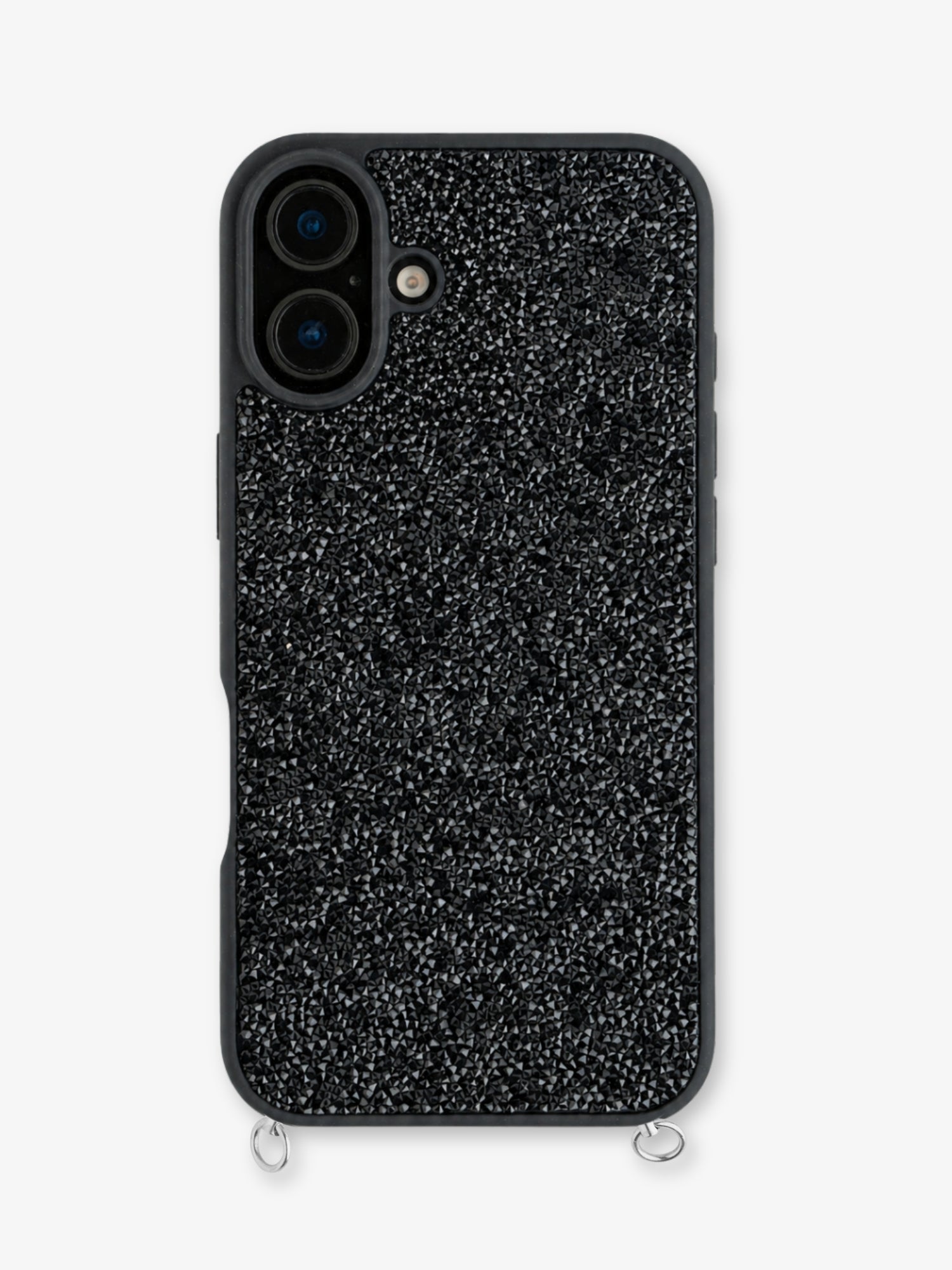 Crystals Case Black · iPhone 16