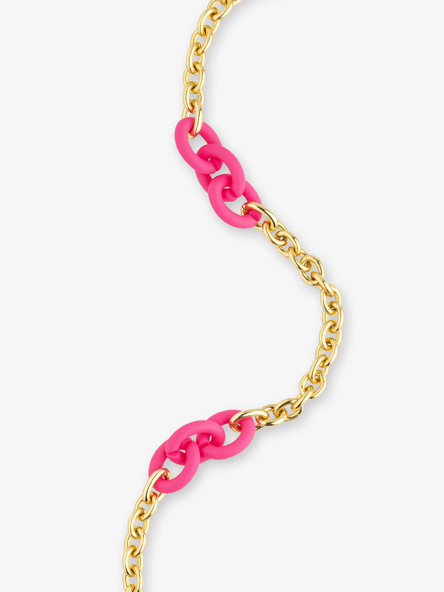 Crossbody cell phone chain CHUNKY mix