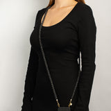 Crossbody mobile phone chain AURORA