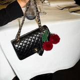 Bag Charm FURRY CHERRY