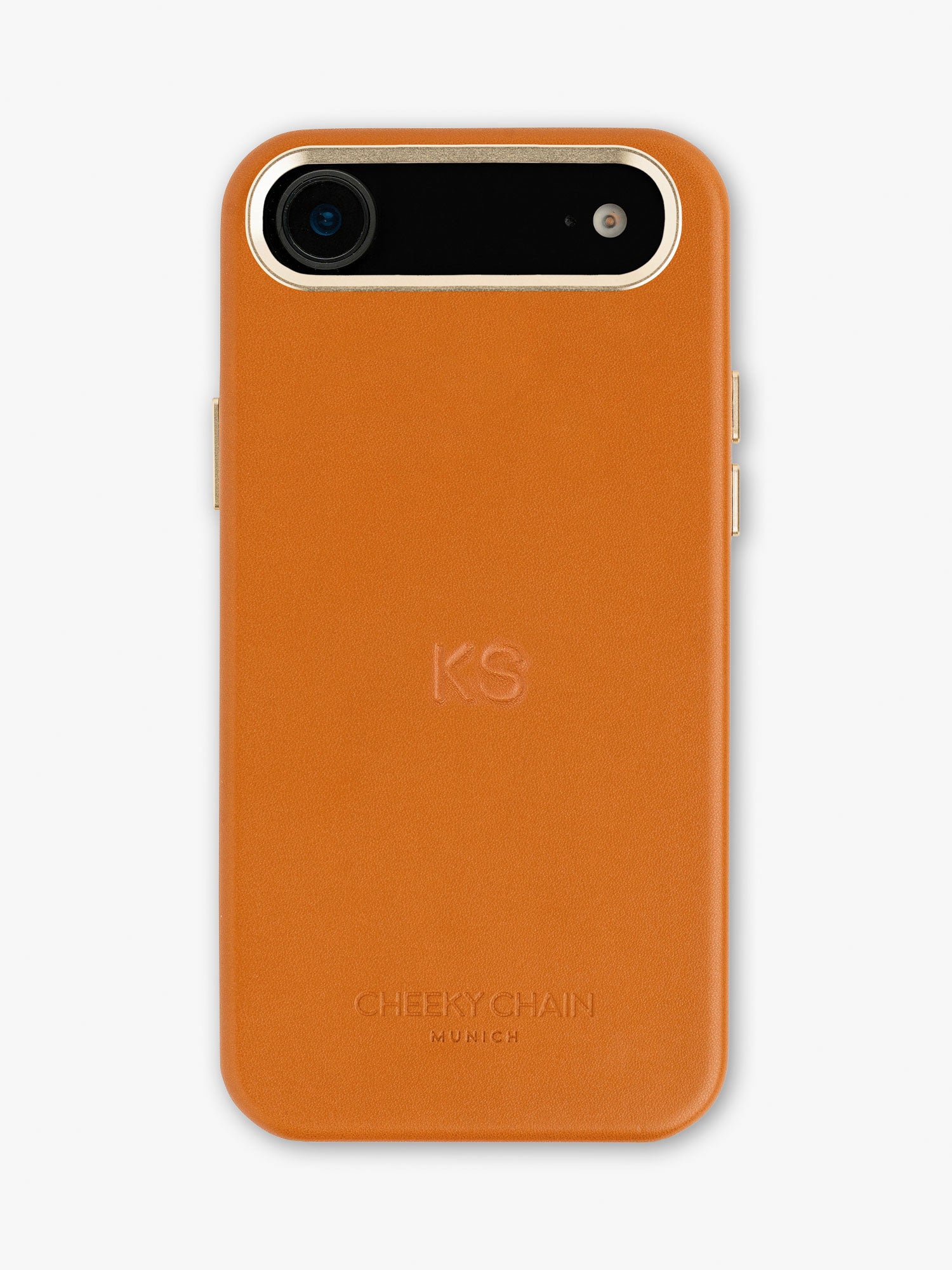 Vegan Leather Case Cognac · iPhone Air