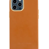 Vegan Leather Case Cognac · iPhone 15 Pro