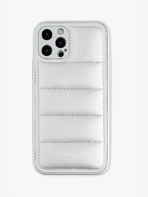 Padded Case Silver iPhone 13
