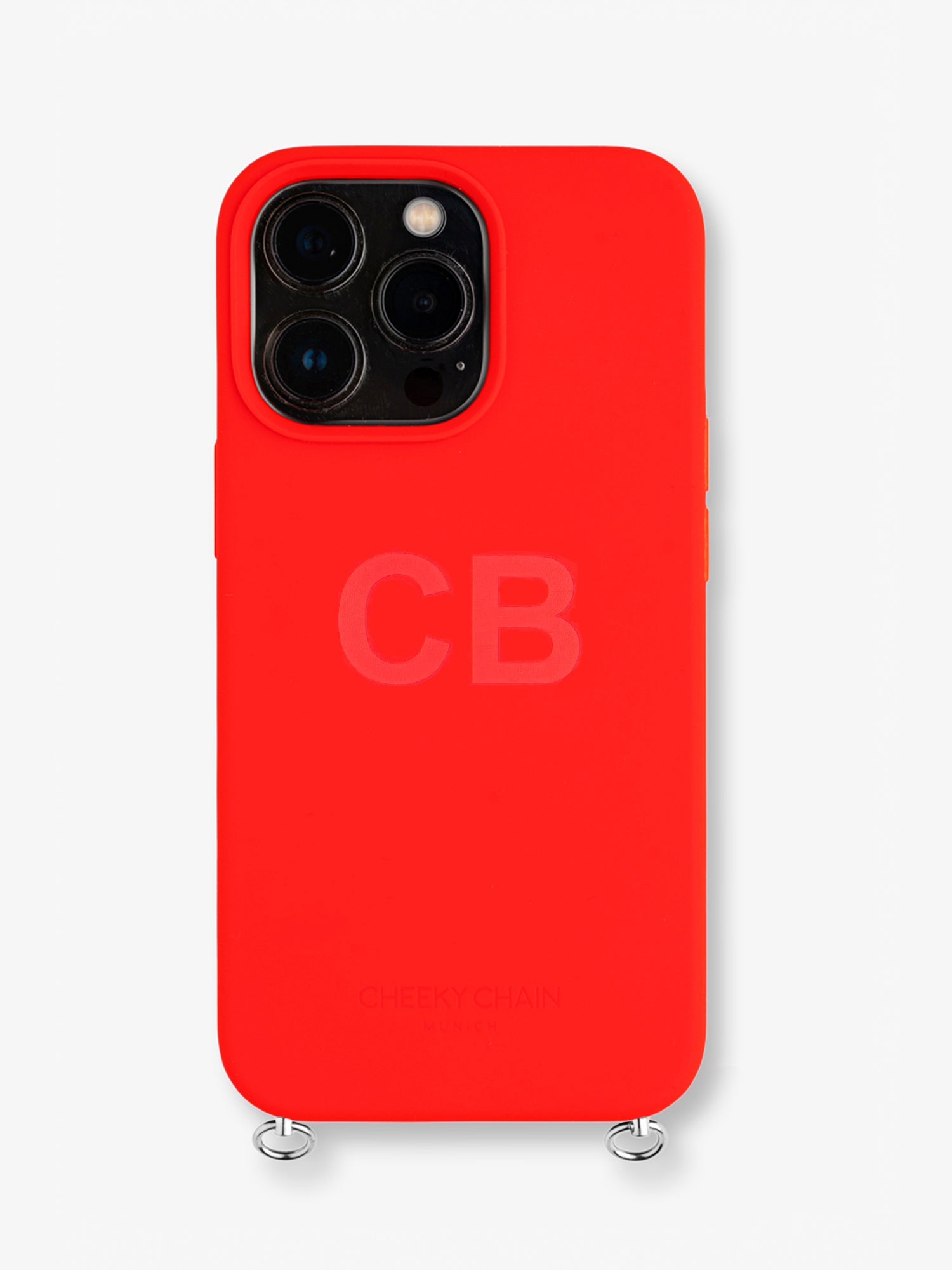 Silicone Case Fiery Red · iPhone 15
