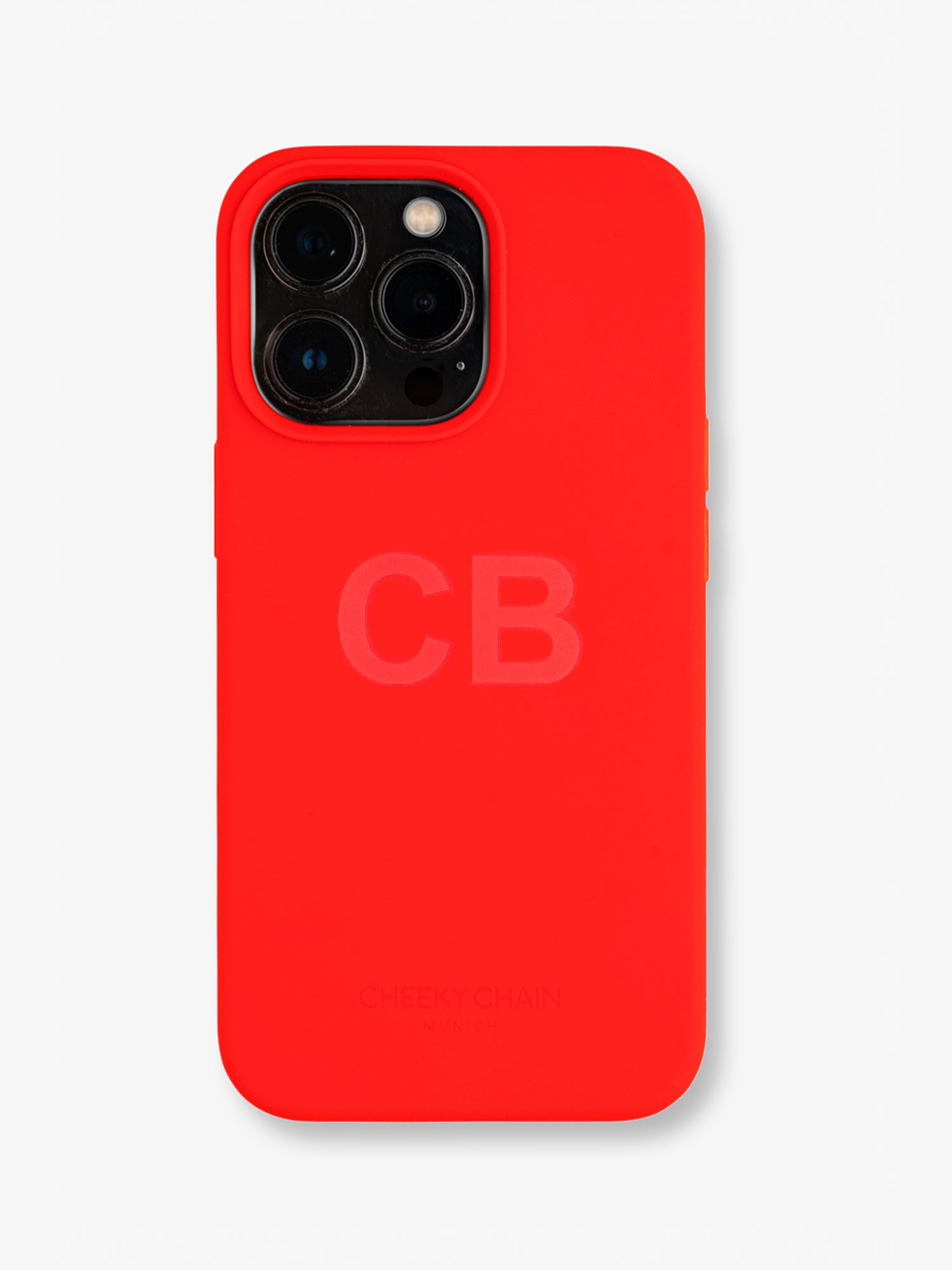 Silicone Case Fiery Red · iPhone 15