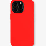 Silicone Case Fiery Red · iPhone 12
