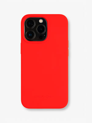Silicone Case Fiery Red · iPhone 12
