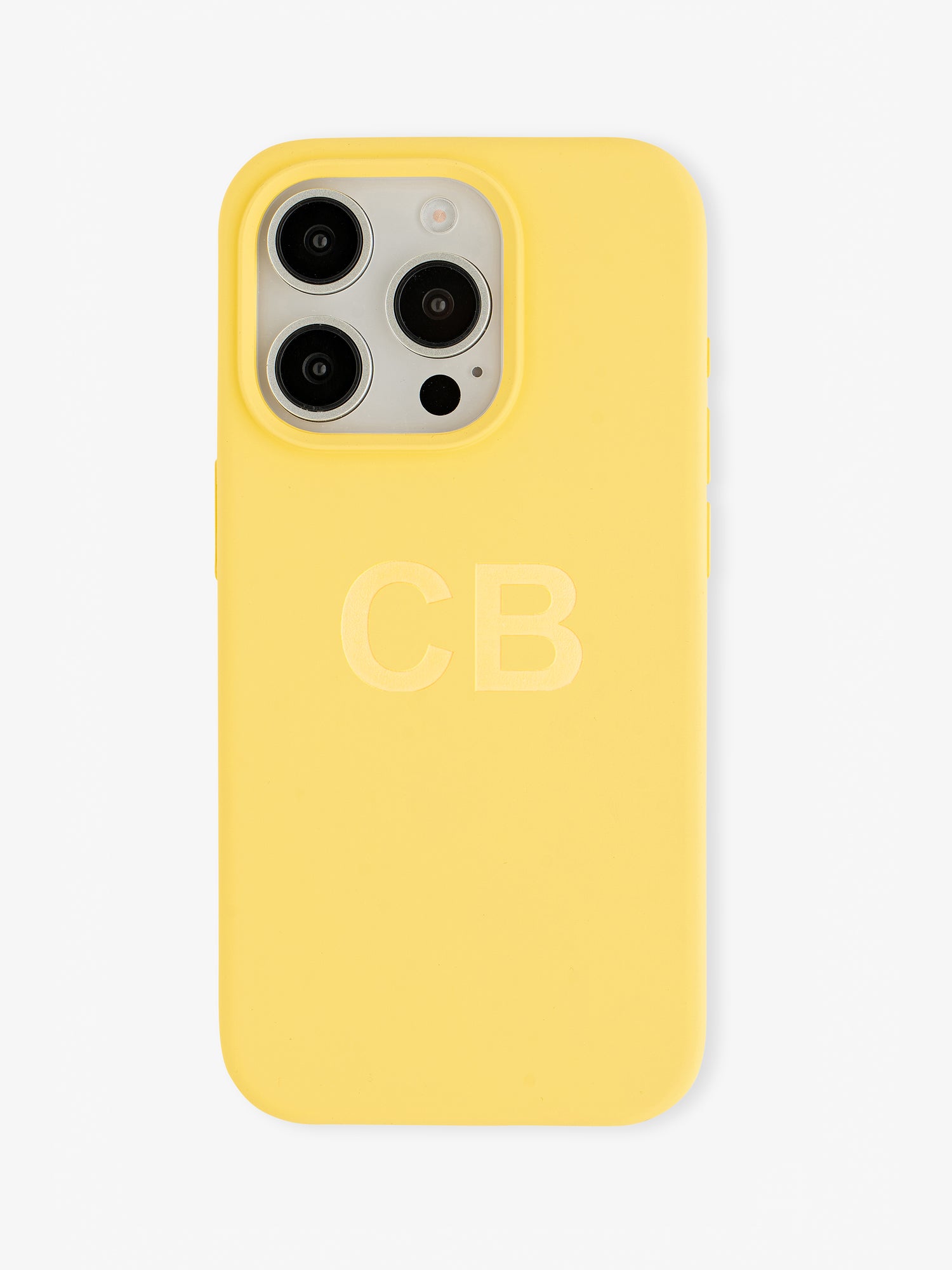 Silicone Case Lemon Yellow · iPhone 15 Pro Max