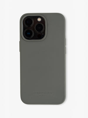 Silicone Case Stone Gray · iPhone 14