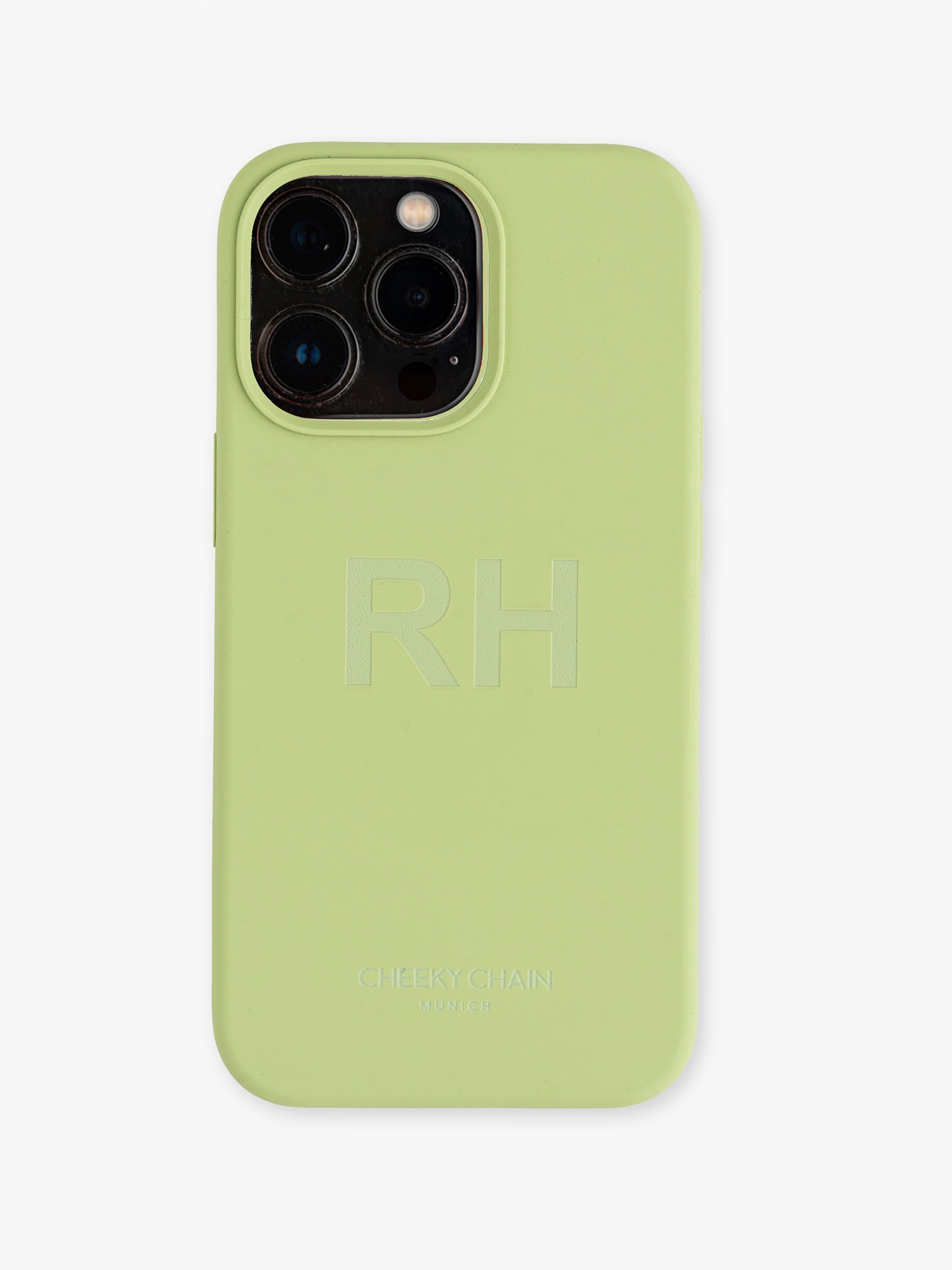 Silicone Case Matcha Green · iPhone 15