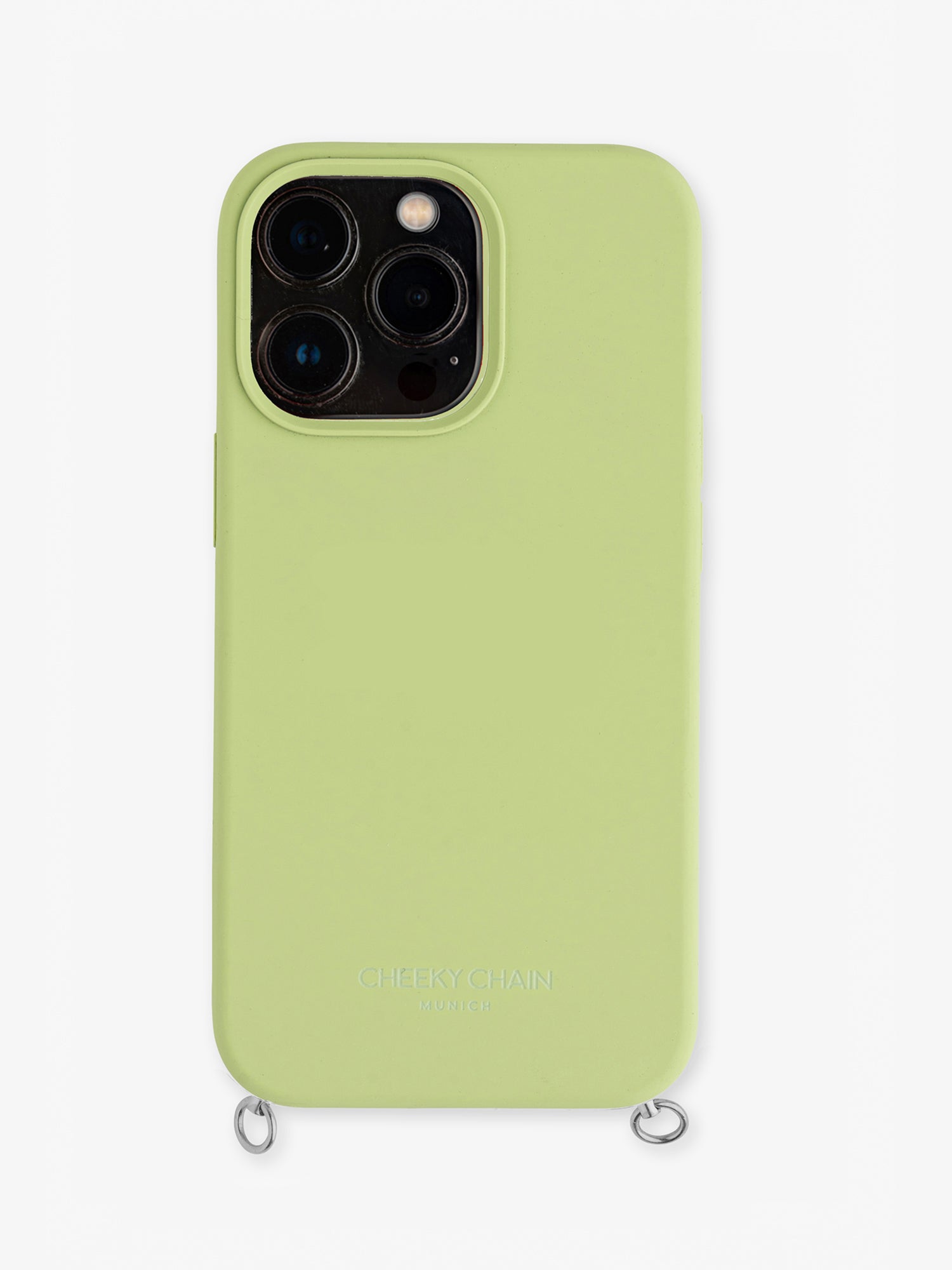Silicone Case Matcha Green · iPhone 15