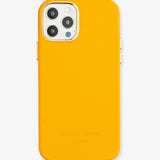 Vegan Leather Case Orange · iPhone 12 Pro Max