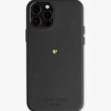 Handyhülle Black Vegan Leather HEART Edition