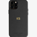 Vegan Leather Case Black · iPhone 15 Pro Max