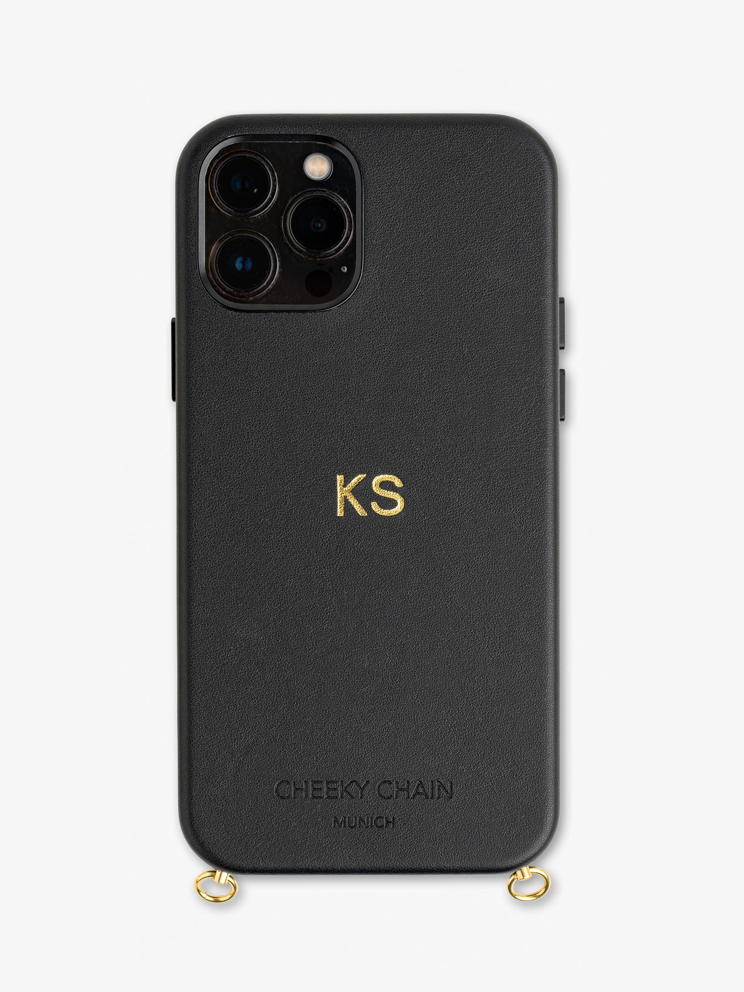Vegan Leather Case Black · iPhone 13 Pro