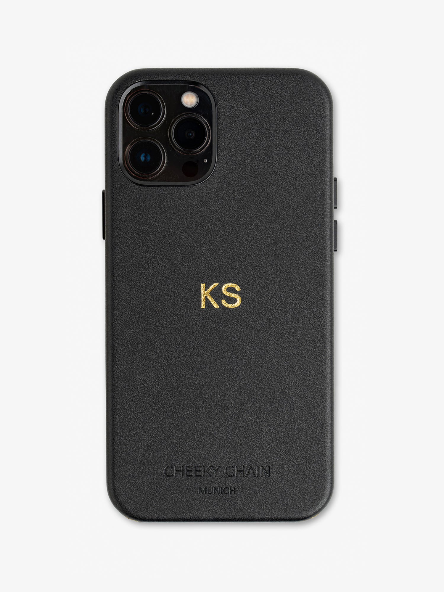 Vegan Leather Case Black · iPhone 13 Pro