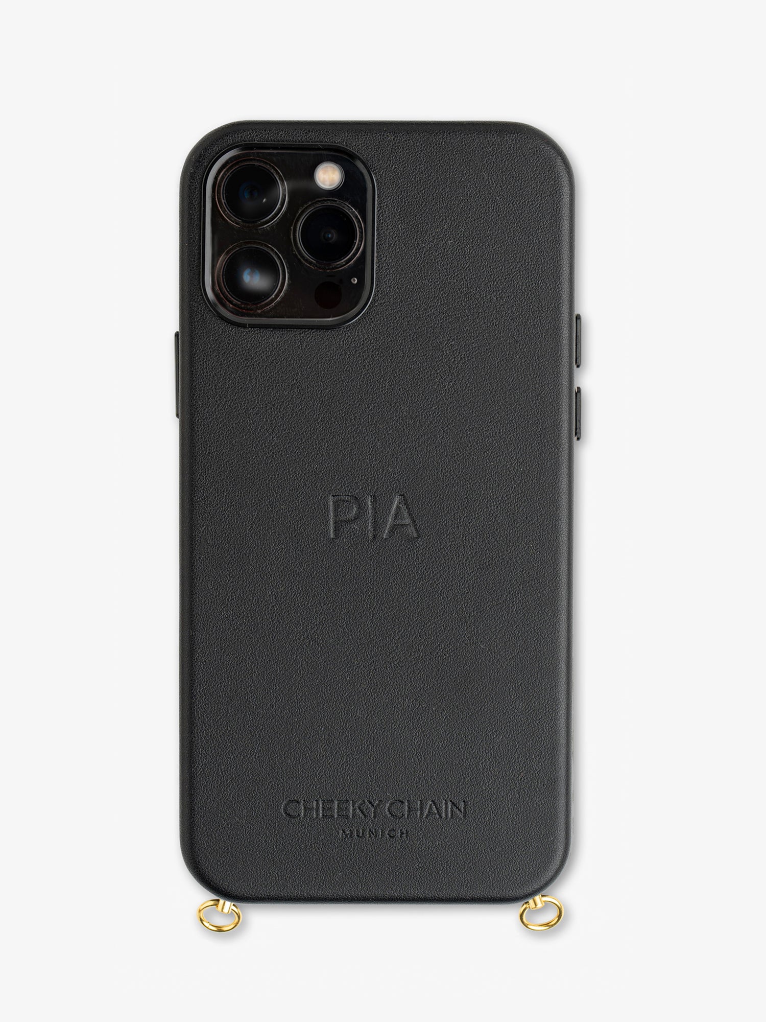 Vegan Leather Case Black · iPhone 13 Pro
