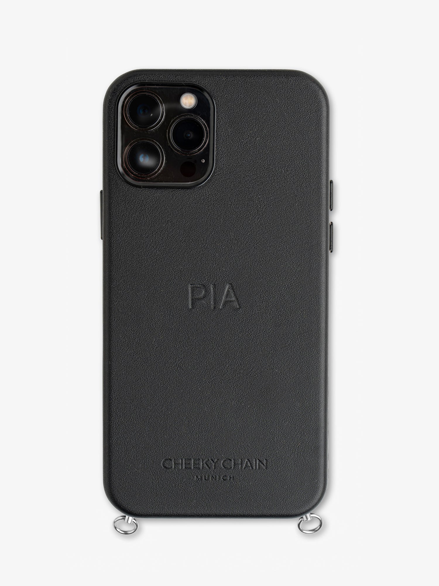 Vegan Leather Case Black · iPhone 13 Pro
