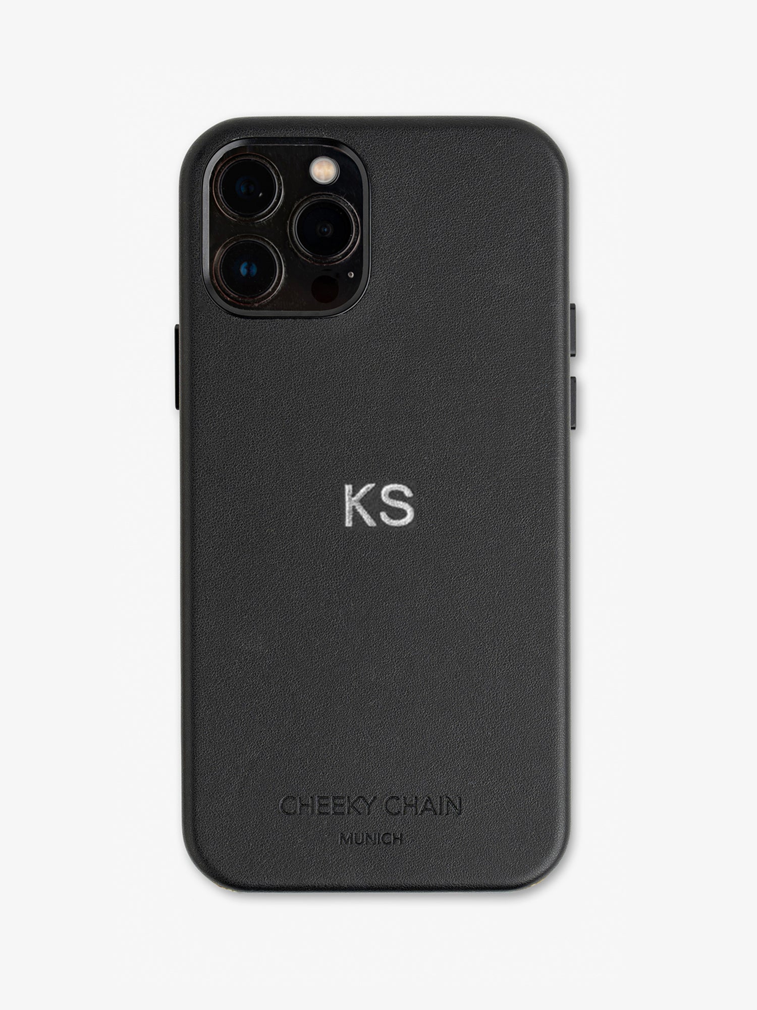 Vegan Leather Case Black · iPhone 13 Pro
