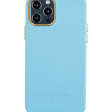 Vegan Leather Case Blue · iPhone 12 Mini