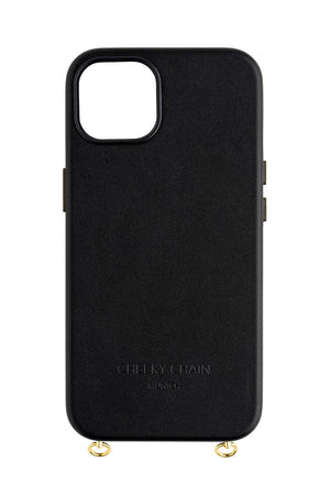 Vegan Leather Case Black · iPhone 15 Pro