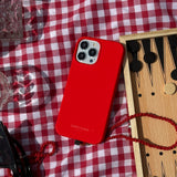 Silicone Case Fiery Red · iPhone 13