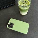 Silicone Case Matcha Green · iPhone 15 Pro Max