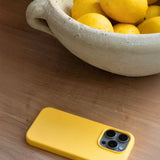 Silicone Case Lemon Yellow · iPhone 16